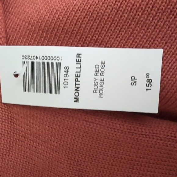 Aritzia Wilfred Montpellier Turtleneck Rosy Red - Picture 2 of 2